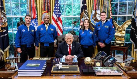 Artemis II crew receives special honor from Trump on Fourth of July: ‘Great heroes’