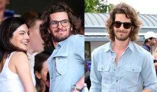 Andrew Garfield debuts transformation on cozy Wimbledon date with Monica Barbaro