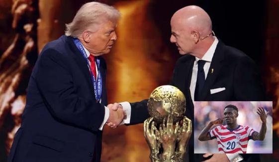 Trump lobbied FIFA to clears Balogun for USA vs Belgium World Cup clash 