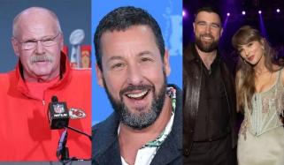 Andy Reid recalls Adam Sandler's heartwarming message to Taylor Swift, Travis Kelce