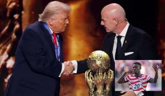 Trump lobbied FIFA to clears Balogun for USA vs Belgium World Cup clash 