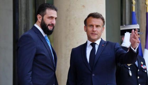 Damascus hit with explosions amid French President Macron’s visit: What to know
