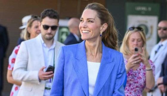 Kate Middleton discusses Three Peaks challenge during special Wimbledon outing
