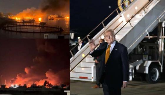 Trump claims Iran ‘called’ to seek deal again after US second night of strikes  