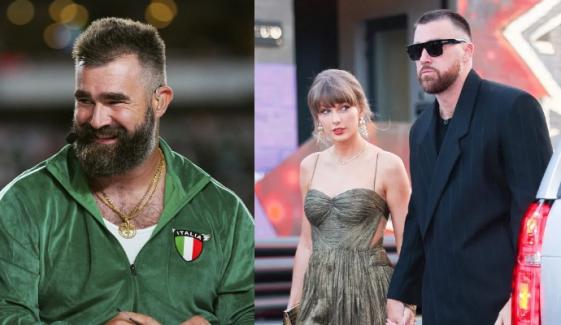 Jason Kelce makes first comments on Taylor Swift, Travis Kelce's wedding