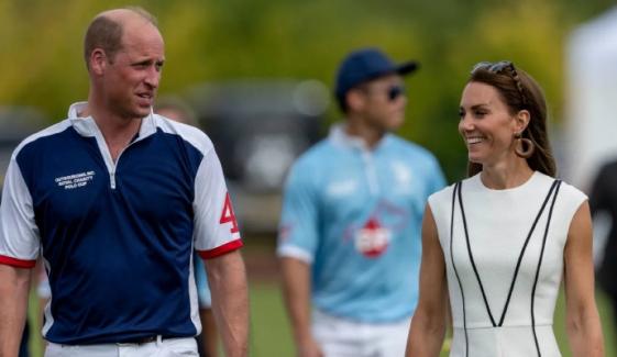 Princess Kate returns to charity polo match after two years to cheer on Prince William