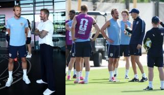 David Beckham hosts England football team at Inter Miami base ahead of Norway clash