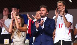 David Beckham celebrates ‘special moments with family’ as England beat Norway