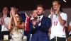 David Beckham celebrates ‘special moments with family’ as England beat Norway