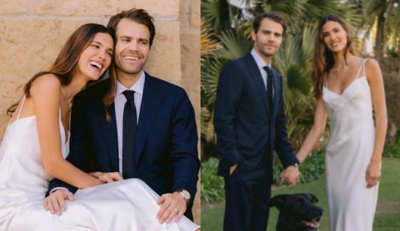 Paul Wesley marries Natalie Kuckenburg: Inside 'The Vampire Diaries' star's intimate wedding 