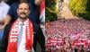 Norway's Crown Prince surprises football team with special welcome, leaving fans amazed 