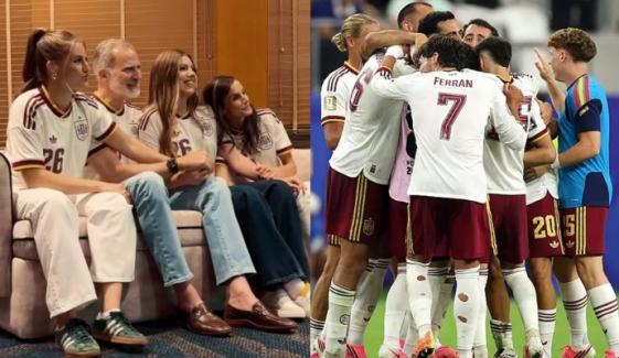 King Felipe, Queen Letizia celebrate Spain's historic 2026 FIFA World Cup semi-final victory 