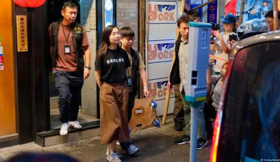 Hong Kong police arrest five in crackdown on independent bookstores
