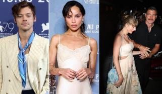 Harry Styles, Zoe Kravitz take opposite approach to Taylor Swift's wedding