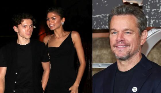 Tom Holland playfully blocks Matt Damon’s chances with Zendaya in 'The Odyssey'