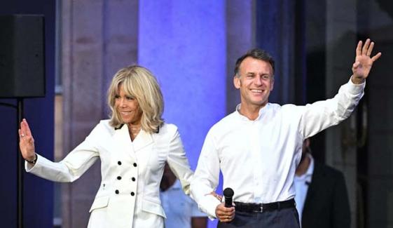 Emmanuel Macron, Brigitte join BTS army with surprise Paris concert appearance 