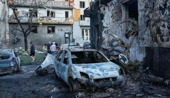 Russia unleashes biggest ballistic missile attack of war on Kyiv