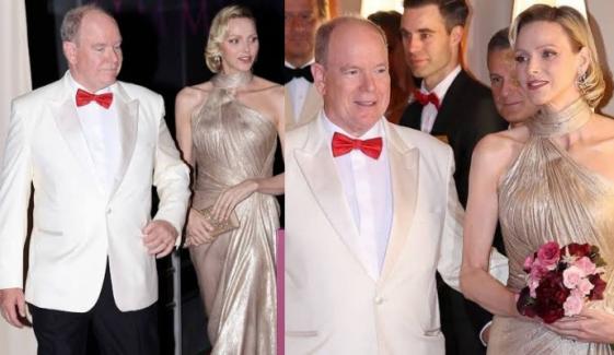 Princess Charlene and Prince Albert make dazzling appearance at special royal gala 