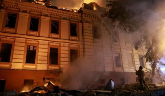 Russia launches largest Kyiv ballistic missile attack since war began