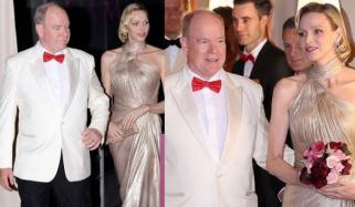 Princess Charlene and Prince Albert make dazzling appearance at special royal gala 
