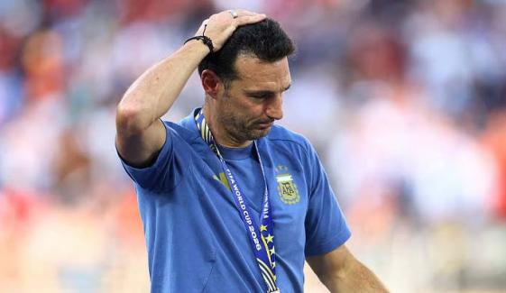 Lionel Scaloni in tears, uncertain about future after Argentina World Cup loss