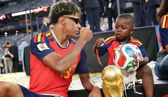 Lamine Yamal's brother Kenye steals the show with adorable World Cup 2026 celebrations