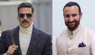 Akshay Kumar debuts new look, makes surprise appearance with Saif Ali Khan in UK 