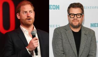 Prince Harry calls out James Corden after 'too posh' remark