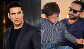 Akshay Kumar dodges major mishap as Saif Ali Khan, Taimur burst into laughter