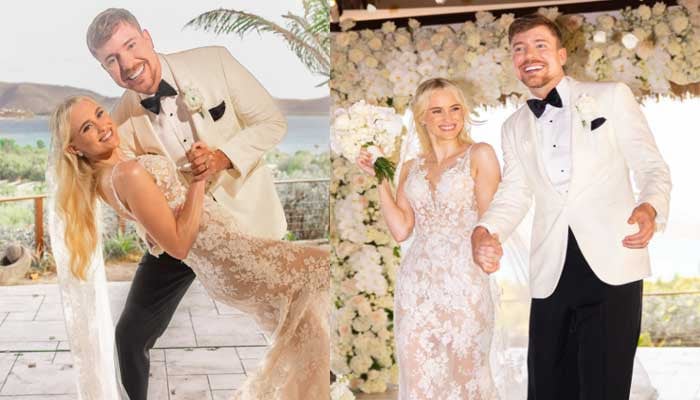 MrBeast ties the knot with gaming streamer Thea Booysen