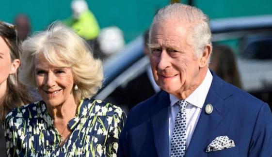 King Charles, Queen Camilla welcome relief from UK heatwave at RHS Flower Show
