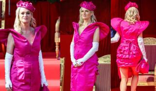 Princess Delphine forced to issue statement after bold outfit sparked backlash