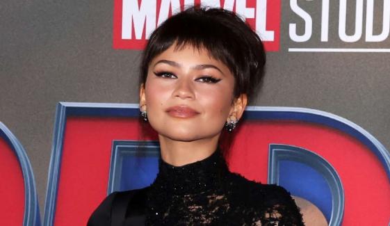 Zendaya wows with Chinese-inspired glam in cobweb gown at ‘Spider-Man 4’ press tour