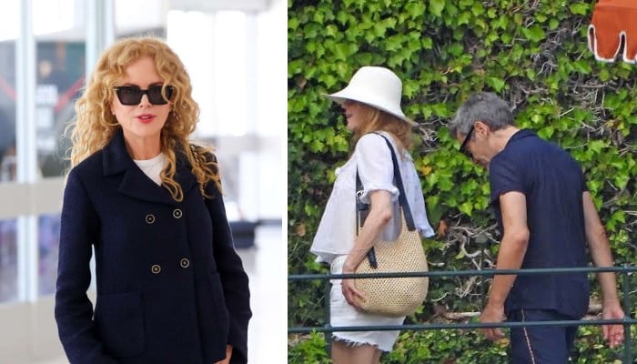 Nicole Kidman enjoys cozy poolside romance with rumored beau Michael Reinstein