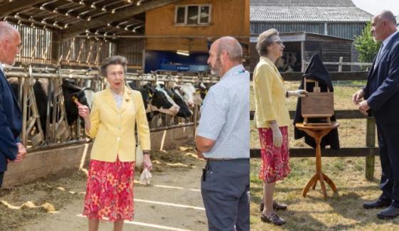 Princess Anne makes first appearance in Wales after surprise move toward charity 