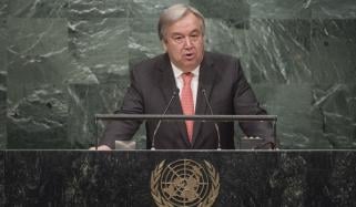 UN chief Antonio Guterres lands in Syria for first visit in 17 years