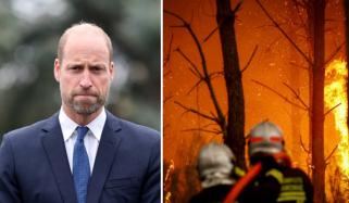 Prince William issues ‘stark reminder’ as devastating wildfires ravage UK, Europe