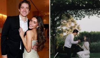 Madison Beer gets engaged to Justin Herbert in fairytale proposal: Photos