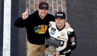 Dale Earnhardt Jr. issues apology after Carson Kvapil’s controversial Indy yard of bricks burnout