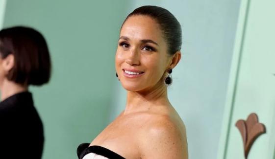 Meghan Markle shares Prince Harry's sweet advice in first appearance after UK trip
