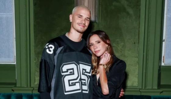 Victoria Beckham applauds Romeo Beckham over latest fashion milestone