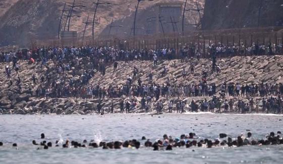 Ceuta faces largest incursion in years as 2,000 migrants enter Spanish enclave