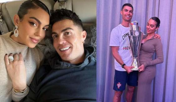 Georgina Rodríguez breaks silence after Ronaldo’s ring sparks wedding rumors