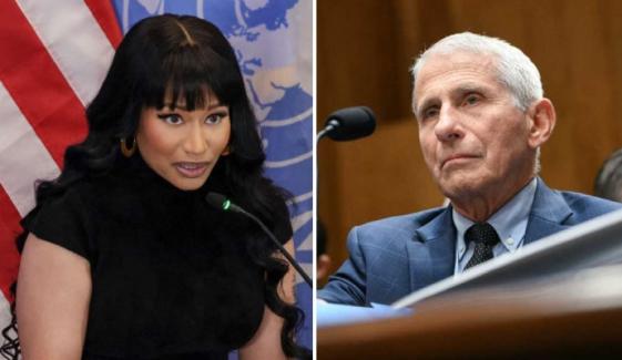 Nicki Minaj renews blistering attack on Dr Fauci as he refuses to address COVIC-19 handling