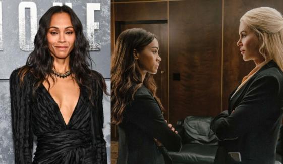 Zoe Saldaña shares inside details about her 'Lioness' S3 character as first episode debuts