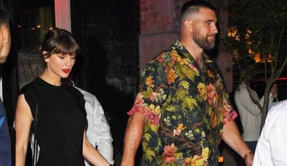 Taylor Swift, Travis Kelce dog name finally revealed with a nod to NFL star’s favorite film