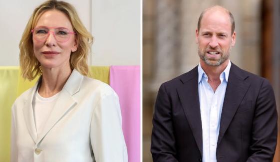 Cate Blanchett applauds 'extraordinary' Prince William for his work on climate crisis
