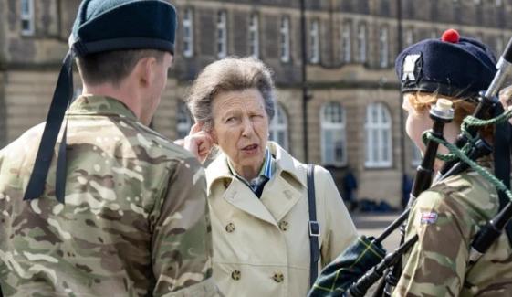 Princess Anne makes surprise Edinburgh trip after welcoming new Royal Family member