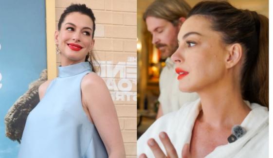 Anne Hathaway 'over moon' after 'The End of Oak Street' co-star's heartfelt remarks