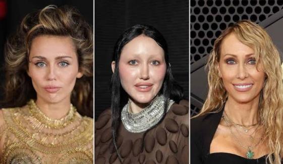 Miley Cyrus, Tish and Noah put family rift behind them in rare outing
